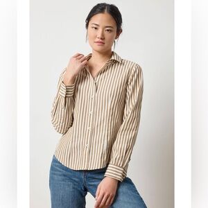 Lilla P Slim Fit Button Down - NWT!